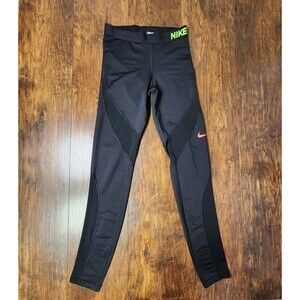 NIKE PRO Women's HYPERWARM Training Tights Black Small
